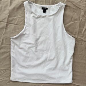 Express White Tank Top